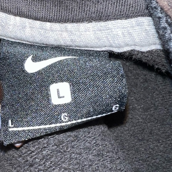 Nike- Grey nike hooded sweatshirt - Picture 6 of 7